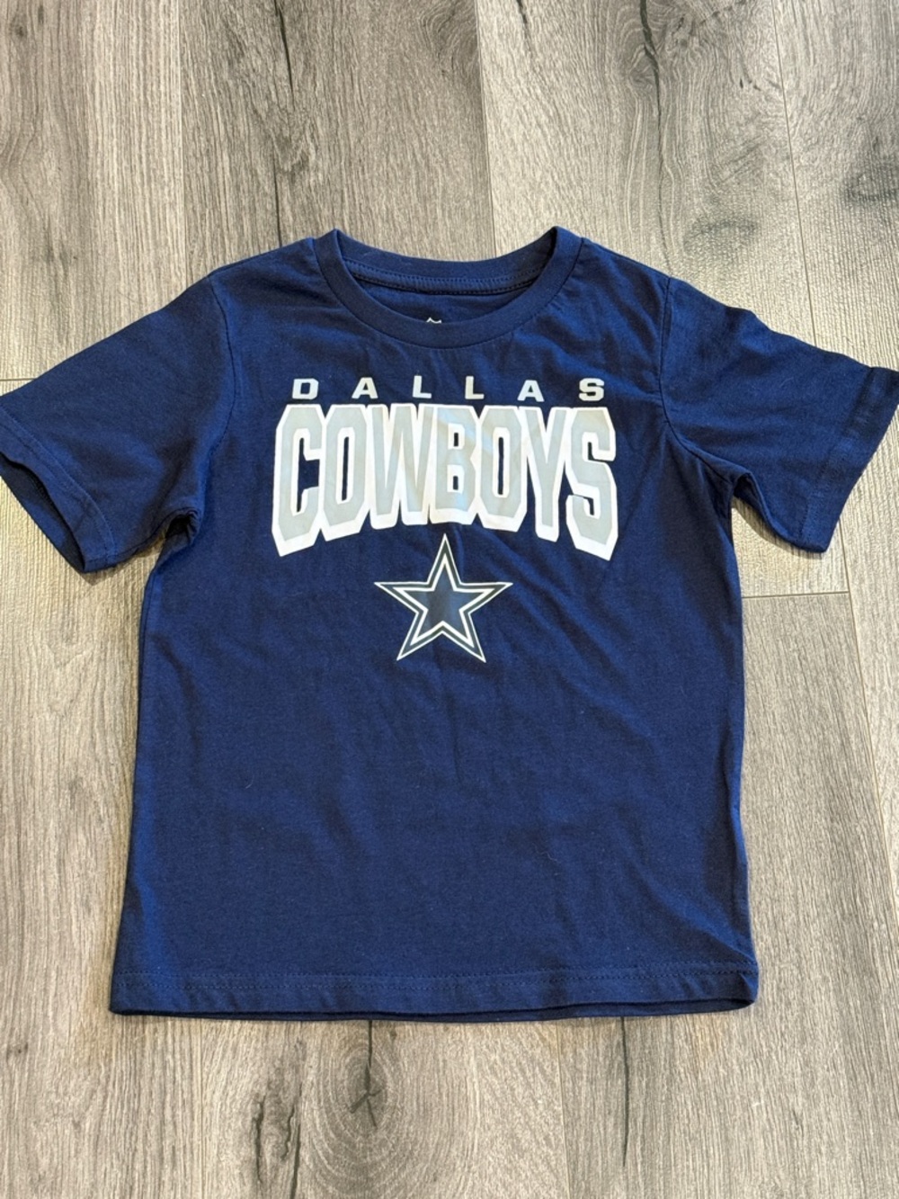 NFL Dallas Cowboys Navy Blue Graphic Tee for Kids Unisex